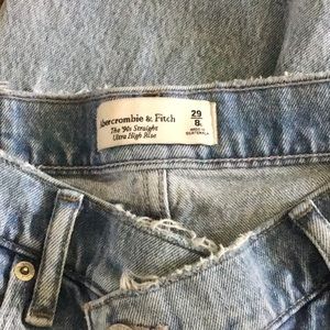 90’s straight ultra high rise